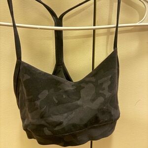 Lululemon Camo Flow Y bra